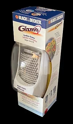 NEW Black & Decker Gizmo Cordless Electric Cheese Grater With 3 Blades GG200 • $12.99