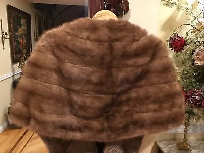 Mink Shawl Fur Coat • $120