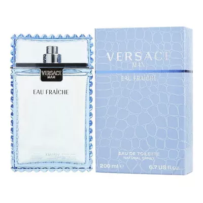 Versace Man Eau Fraiche 6.7 Oz / 200 Ml Eau De Toilette Spray For Men • $67.59