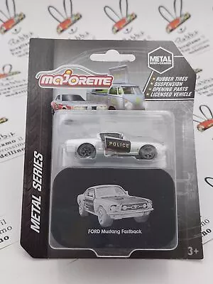 Die Cast   Ford MUSTANG Fastback   Metal Series Majorette • £8.82