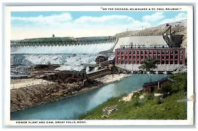 Rocky Mts Montana MT Postcard On The Chicago Milwaukee & St. Paul Railway C1910s • $19.47