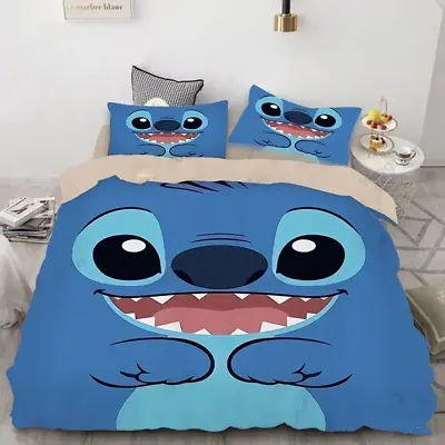 Stitch And Lilo Stitch Full Bedding Duvet Cover Set (4pcs) • $79.99