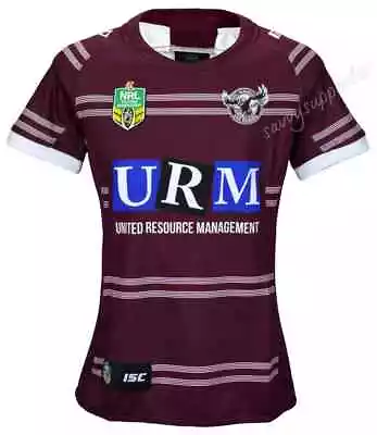 Manly Sea Eagles 2018 NRL Ladies Home Jersey Sizes 8-28 BNWT • $59.95