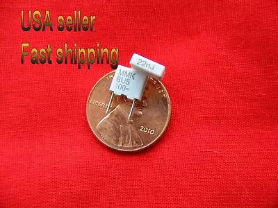 25 Pcs -  .022uf (0.022uf 22nf) 100v  5% Metalized Film Caps (S) • $3