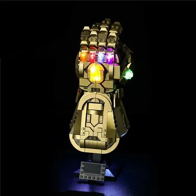 LED Lighting Kit For LEGO Infinity Gauntlet 76191 | Marvel Lighting Kit ONLY  • $47.99