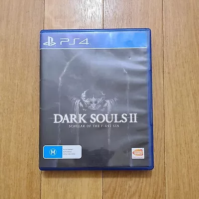 Dark Souls II Scholar Of The First Sin - Sony PS4 VGC W/ Manual Free Postage  • $35