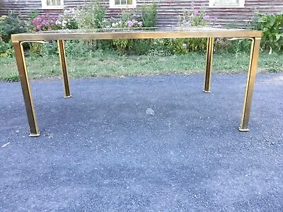 MastercraftBernard Rohnebrassbronzeswan Motifdining Table • $450