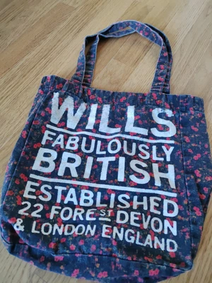 £8 • Buy Floral Jack Wills Tote Bag 💙 Vgc