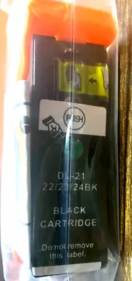 $8 • Buy Series 21 DL-21 * Black Ink * Fits Dell 21/22/23/24 * V313 V515w V715w P713w *