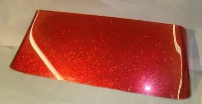Bright Red Metal Flake Glitter 4 Ounce .015 Paint Epoxy Casting Motorcycle Boat • $19.45