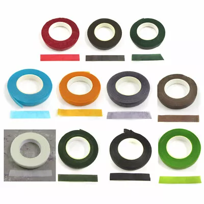 12mm  Florist Stem Tape Floristery  Good Quality And Value Buttonholes Corsages • £11.99