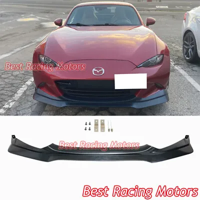 For 2016-2024 Mazda Miata MX-5 ND ND2 ND3 GD Style Front Bumper Lip (Urethane) • $139.99