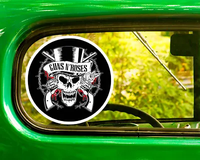 2 GUNS N' ROSES DECAL Stickers Bogo For Car Bumper Laptop Window 4x4  • $3.95