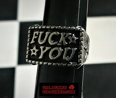 F YOU Word PUNK RIng • $10.98