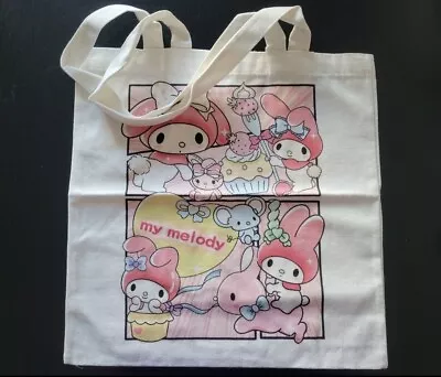 BRAND NEW Sanrio My Melody 14x14 Canvas Tote Bag • $12