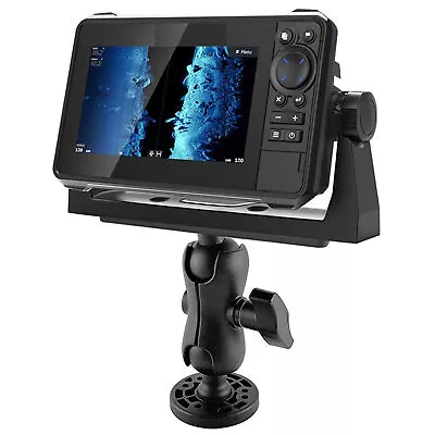 Marine Universal Electronic Mount Kayak Boat Fish Finder Holder & GPS Mount Base • $20.51