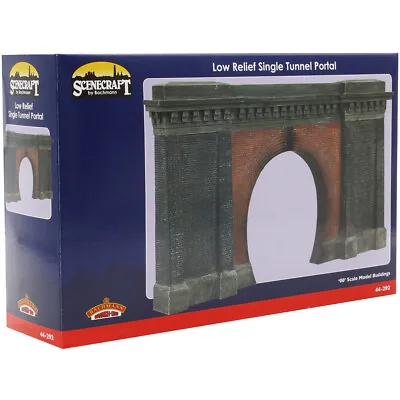 Scenecraft Single Tunnel Portal Model Railway 00 Gauge Low Relief 44-292 • £19.99
