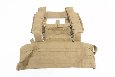 T3 GEAR RRV Rhodesian Recon Vest Chest Rig MOLLE Coyote Brown • $10.50