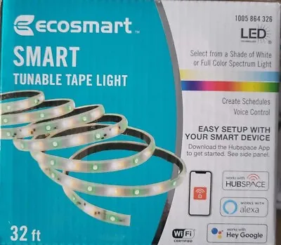 NEW Ecosmart 1005 864 326 32 Ft Smart RGB And Tunable White Hubspace Strip Light • $34