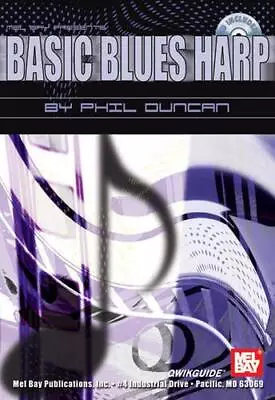 Basic Blues Harp QWIKGUIDE Duncan Phil • £3.99