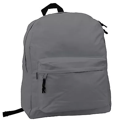 18  Classic School Backpack A Simple Bookbag College  Daypack • $18.99