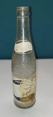 Vintage Embossed Vertical Wave Pepsi-Cola Clear Bottle • $5