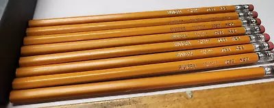 Vintage Lot Of 8 Riviera #2 Pencils 1083 Numbered Unused • $4.99