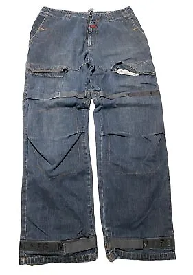 Vintage Marithe + Francois Girbaud Shuttle Tape Cargo Jeans Actual Size 38x34 • $110