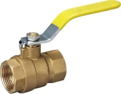 £12.55 • Buy 1  Inch BSP Water Fuel Lever Type Ball Valve Female To Female Quarter Turn Flow