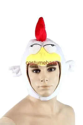 CHICKEN HAT MGS Metal Gear Solid 5 V The Phantom Pain Plushie Headwear Cosplay • $26.90