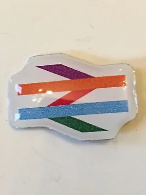 National Rail Double Arrow Railway Pin Badge Multi Colour  • £2.25