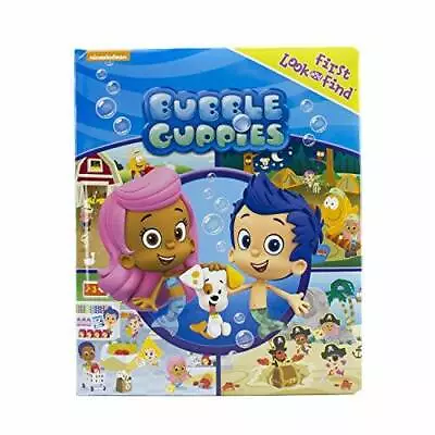 Nickelodeon - Bubble Guppies Little First Look And Find - PI Kids - GOOD • $3.95