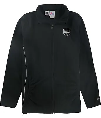 Majestic Womens LA Kings Minor Penalty Fleece Jacket Black Large • $27.01