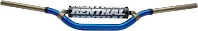 Renthal Twinwall 7/8” Handlebars 1-1/8” Clamp Surface Blue 91801BU02184 • $180.45