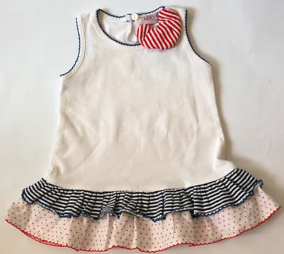 Noble Original Baby Designer Dress By Monnalisa Size 9 10/12ft 56 62 Newborn • $37.27