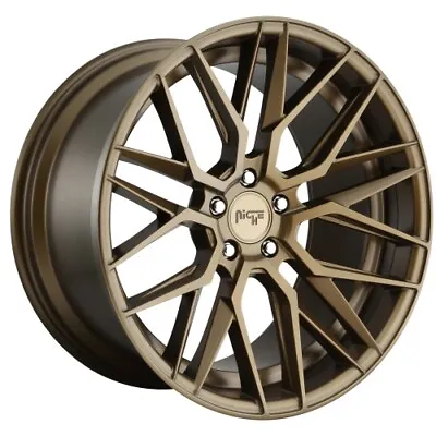 19x8.5 M191 Niche Gamma Matte Bronze Wheels 5x4.5 (35mm) Set Of 4 • $1344