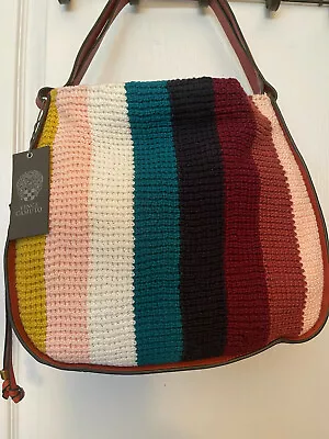 Vince Camuto Tote Handbag Moroccan Clay Leather Multi Color New W/tags Beautiful • $68.95