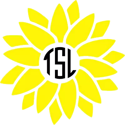 4  Sunflower Monogram Vinyl Cup Laptop Decal • $4.95