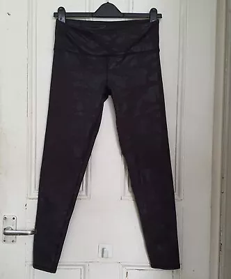 KYODAN Black Camo Print Leggings Size S / 8 - 10 UK  £75 • £8.99