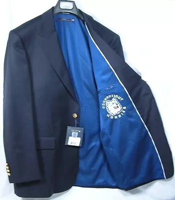 Connecticut UConn Huskies Team Blazer Licensed Logo Sportcoat Short-Regular-Tall • $99