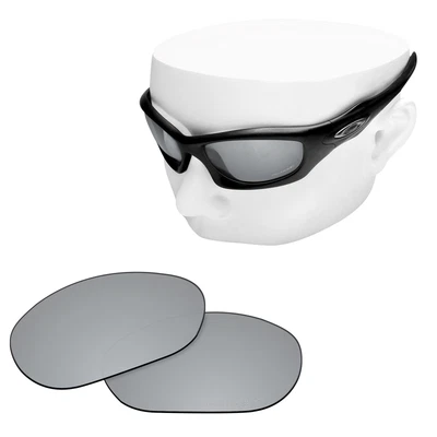 $18.98 • Buy Max.Shield  Lenses For-Oakley Monster Dog POLARIZED - Silver Mirror