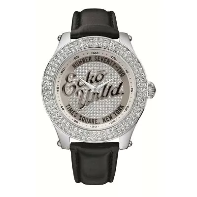 Women's Watch Marc Ecko E15078G1 Big Case 48mm Crystals Bright Black • £172.60