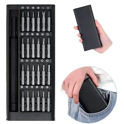 Mini Cordless Precision Electric Screwdriver Set Kit 24-in-1 Magnetic^ Bit Acces • $5.57