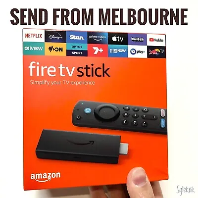 $76.95 • Buy Amazon Fire TV Stick Full HD Alexa Voice TV Remote Control Media Stream AU Stock
