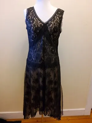 $20 • Buy Ladies Size 14 Black Formal Lace Dress