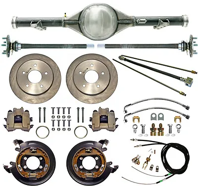 Currie 60-62 Chevy C10 5-lug Truck Rear End & Disc Brakeslinesparking Cables • $2699.99