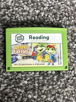 Leapfrog Explorer-learning Game-reading-age 3-9-letter Factory • £9.50