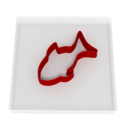 £4.29 • Buy 8CM Fish 2 Cookie Cutter Biscuit Dough Icing Shape Biscuit Cake Ocean Sea