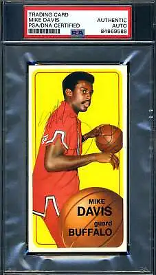 Mike Davis PSA DNA Signed 1970 Topps Rookie Autograph • $85