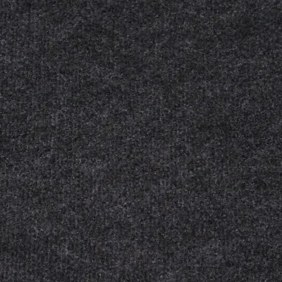 £30.04 • Buy Anthracite Black Budget Cord Carpet, Cheap Thin Temporary Flooring, Exhibition